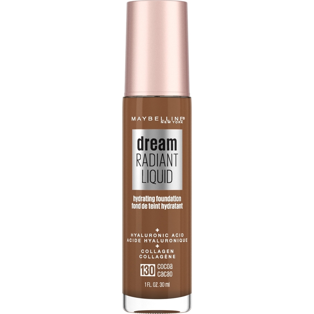 2 x Dream Maybelline Radiant Liquid Medium Coverage Foundation 130 Cocoa